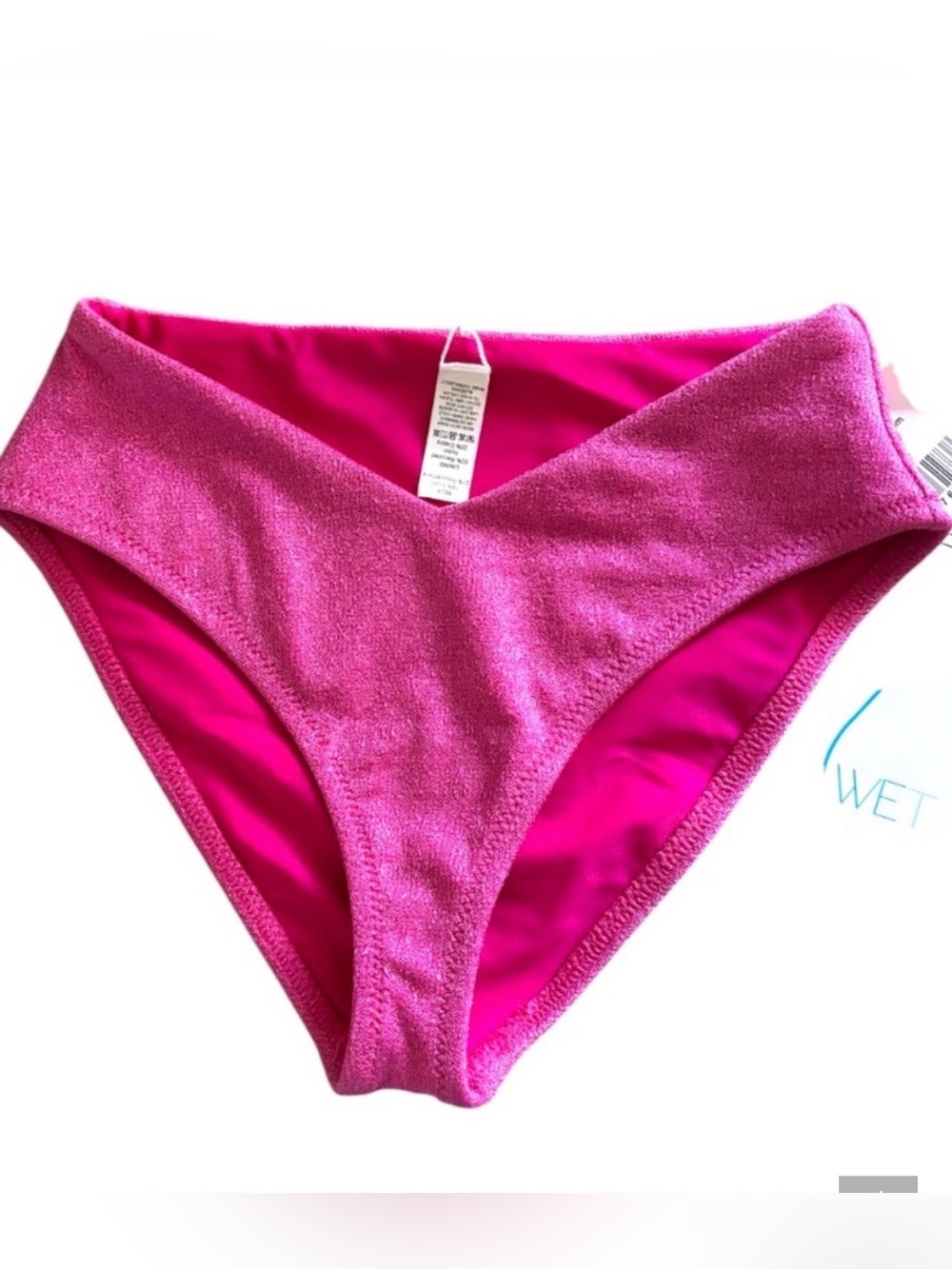 WET Swim Pink Azura Bikini Top and Wet SWIM bottoms SET